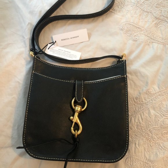 Rebecca Minkoff Handbags - Black leather saddle bag Rebecca Minkoff
